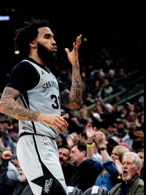 Julian Champagnie, San Antonio Spurs forward #30
